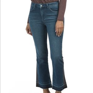 French Connection two tone bootcut jeans, 2